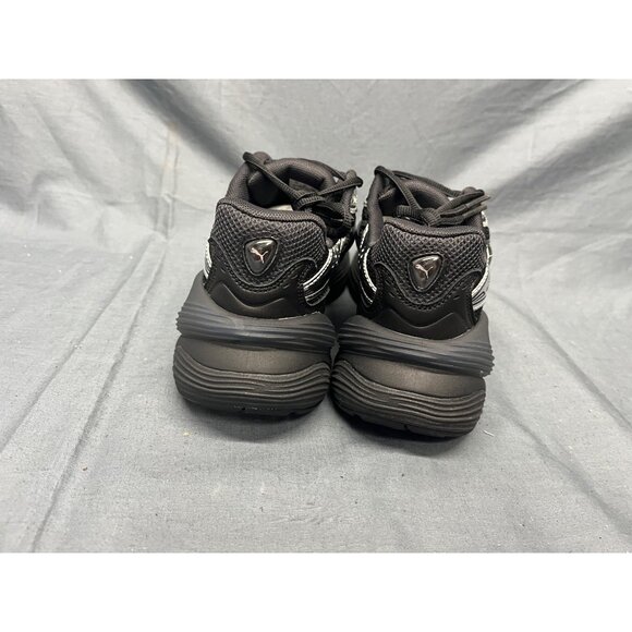 Puma Boys Inverse Dimension Jr Sneakers Mesh Black And Silver Size 6 NEW NO BOX! - Picture 7 of 11